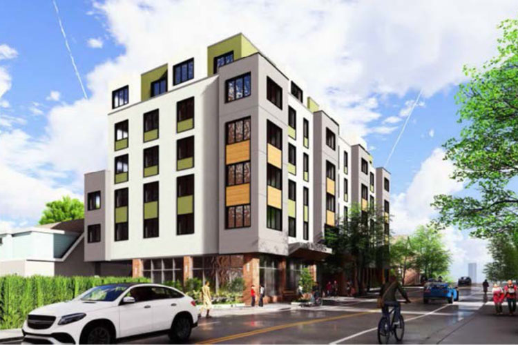 A rendering of 24 Webster Avenue in Somerville, Mass.